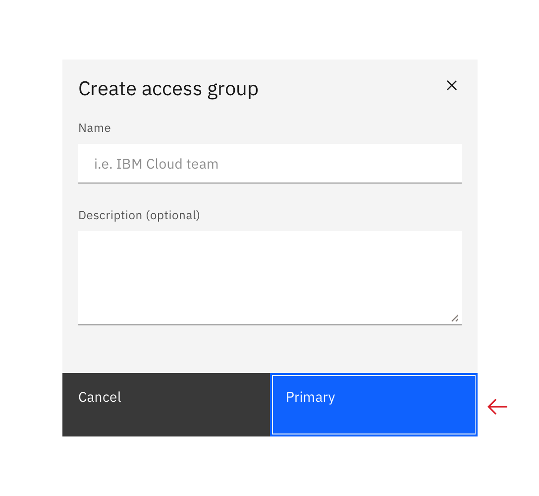Don't set the first focus on the dialog button if there are input inside the dialog that need to be Don't set the first focus on the dialog button if there are input inside the dialog that need to be